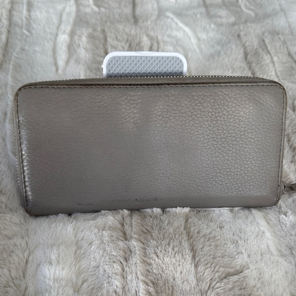 Michael Kors Grey Leather Wallet - Picture 4 of 8